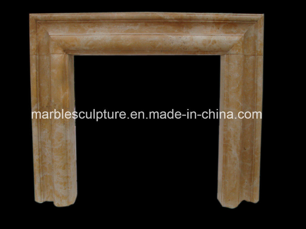 Natural Stone Simple Style Marble Fireplace (SY-MF230)